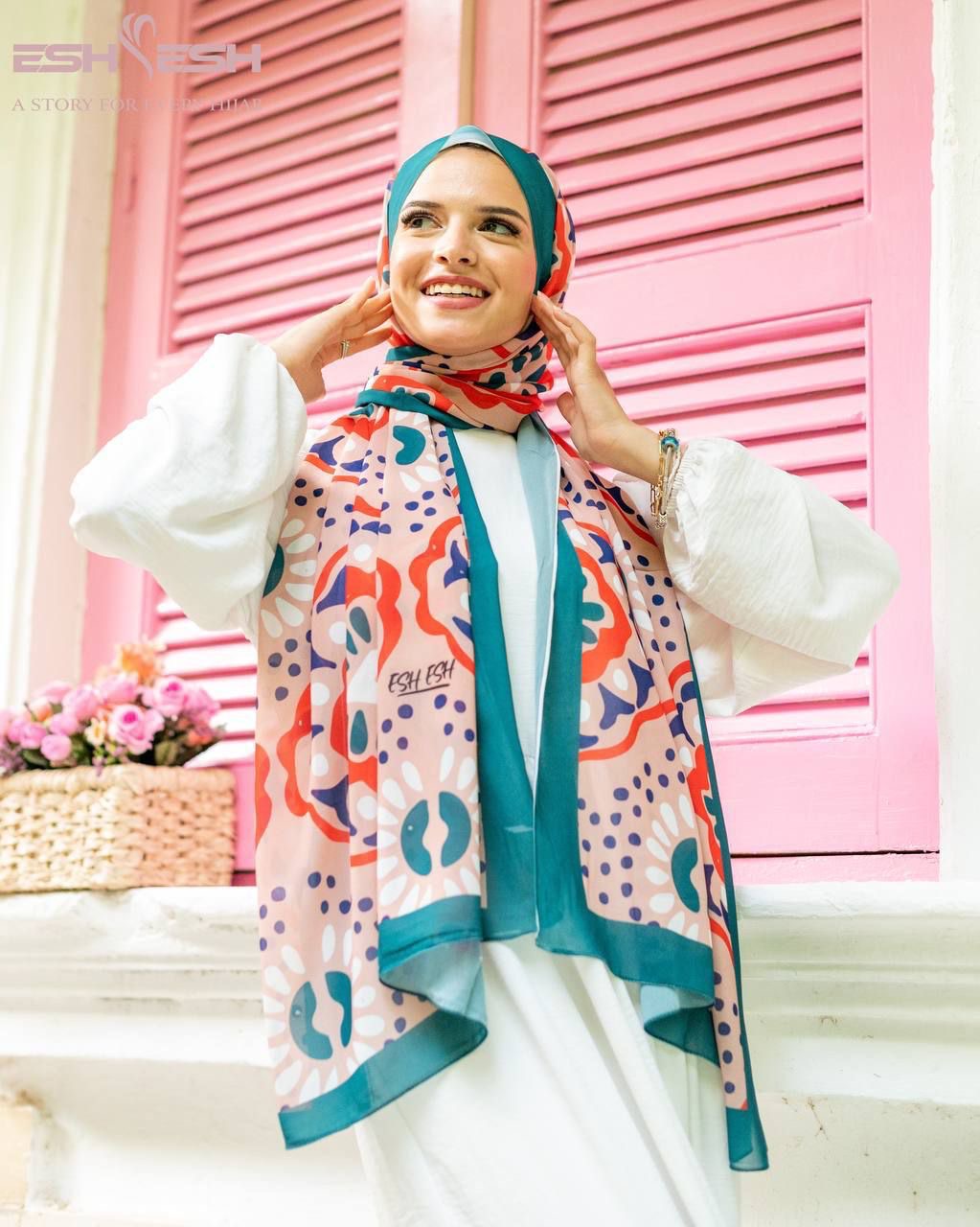 Chiffon scarf