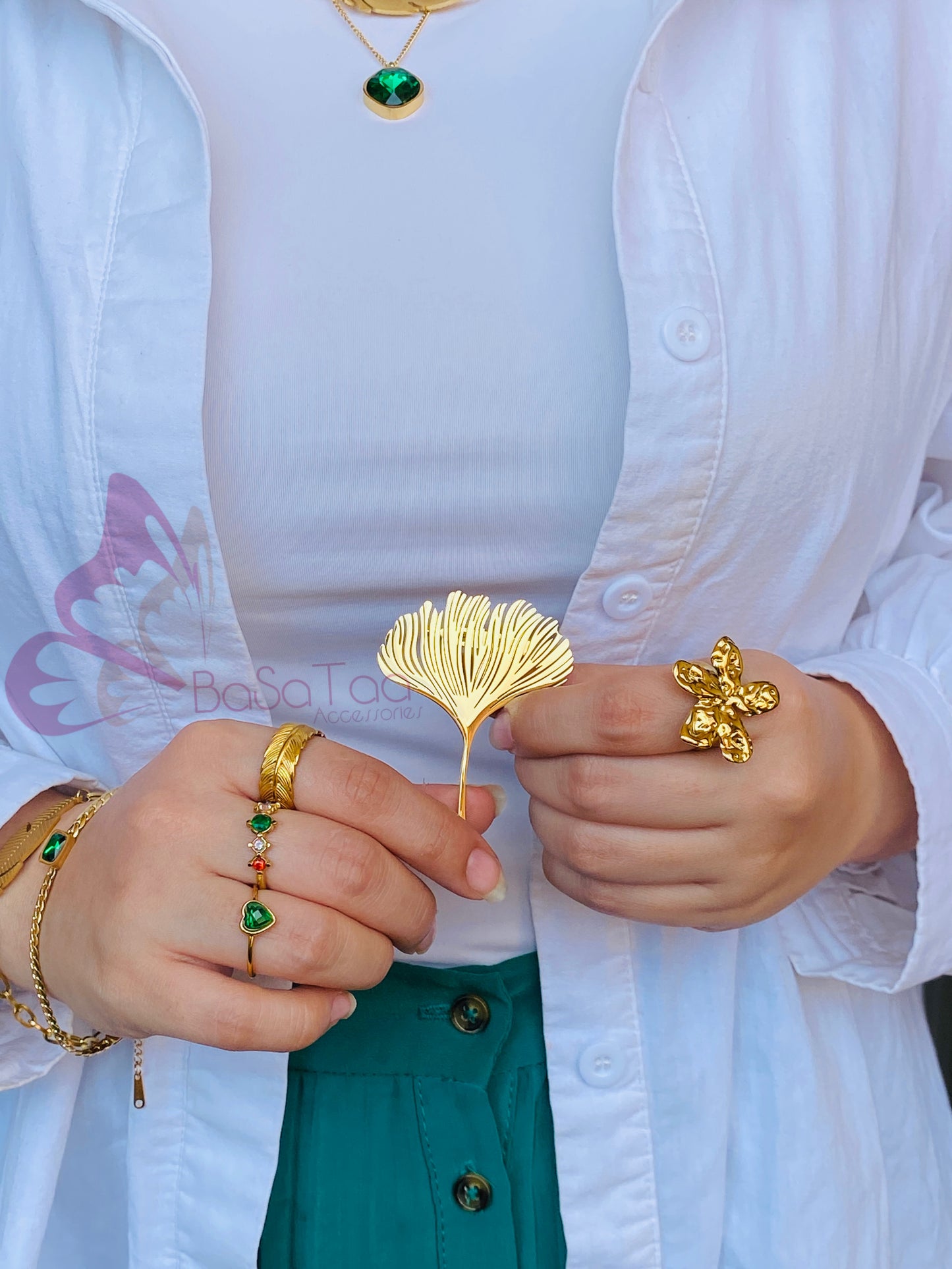 Bloom Stainless Pin