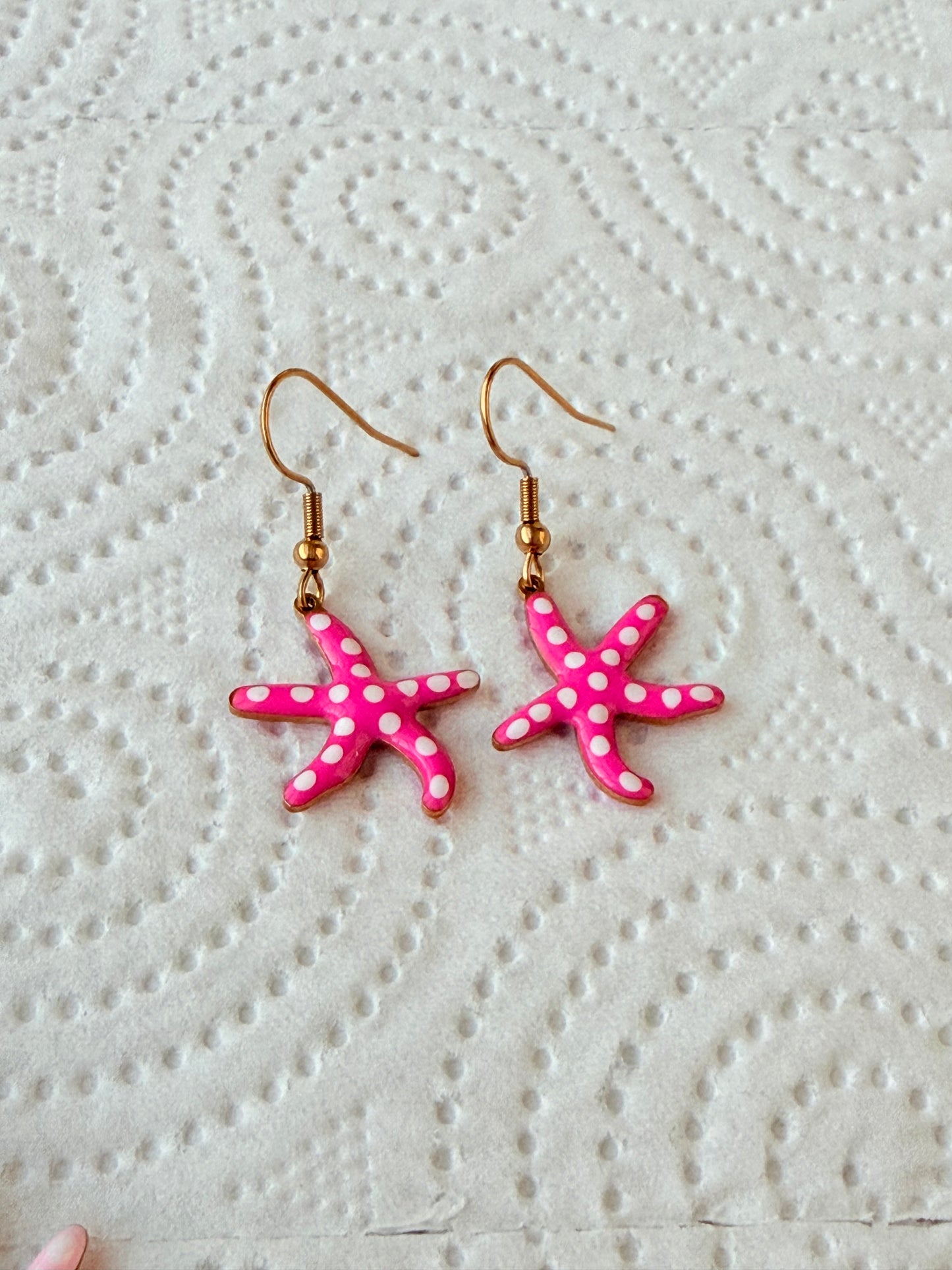 Sea Ruby Earrings