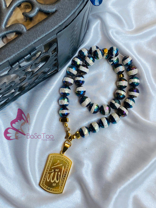 Natural Dizi Stone Wearable Sebha