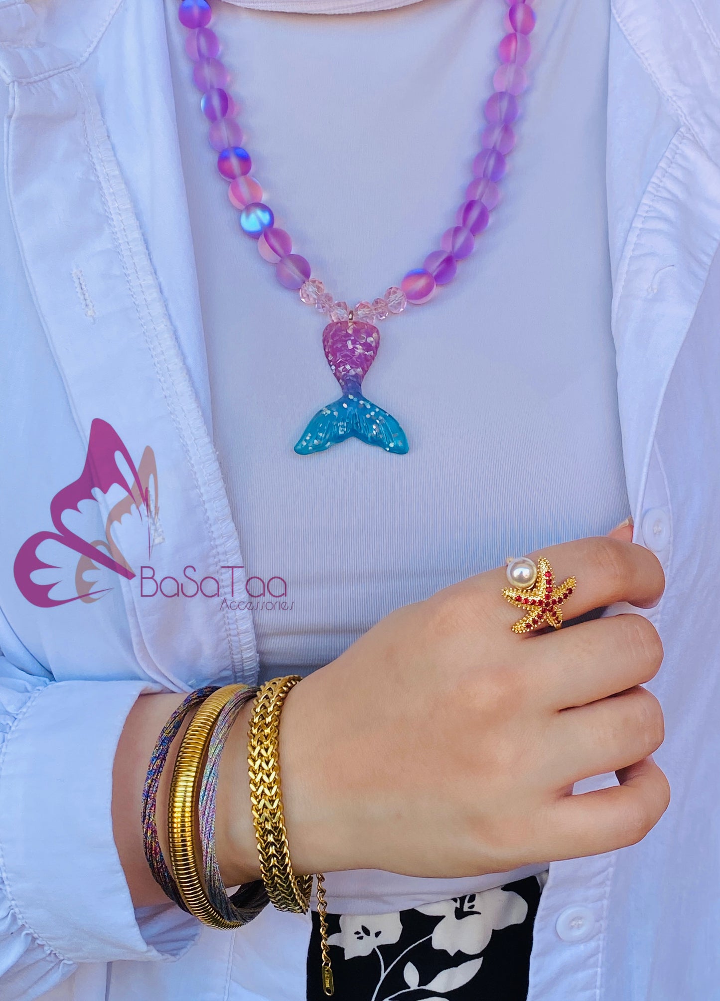 Summer Breeze Opal Necklace