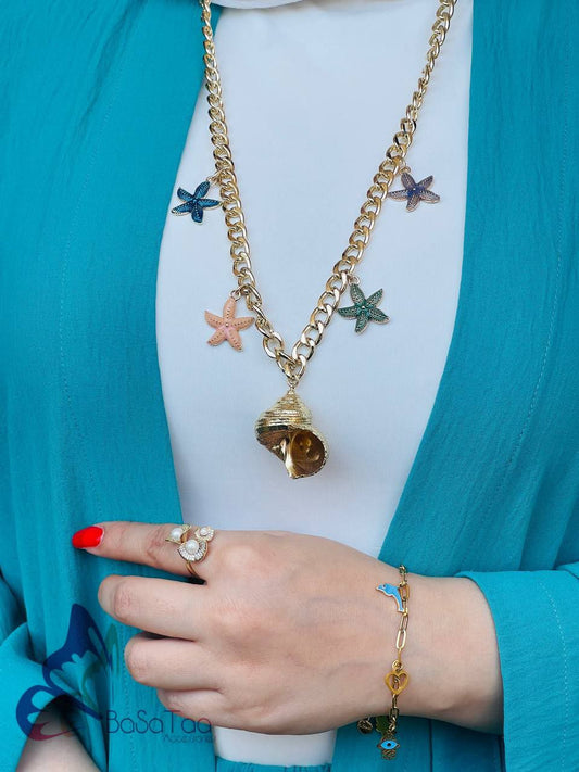 Sea Bells  Necklace