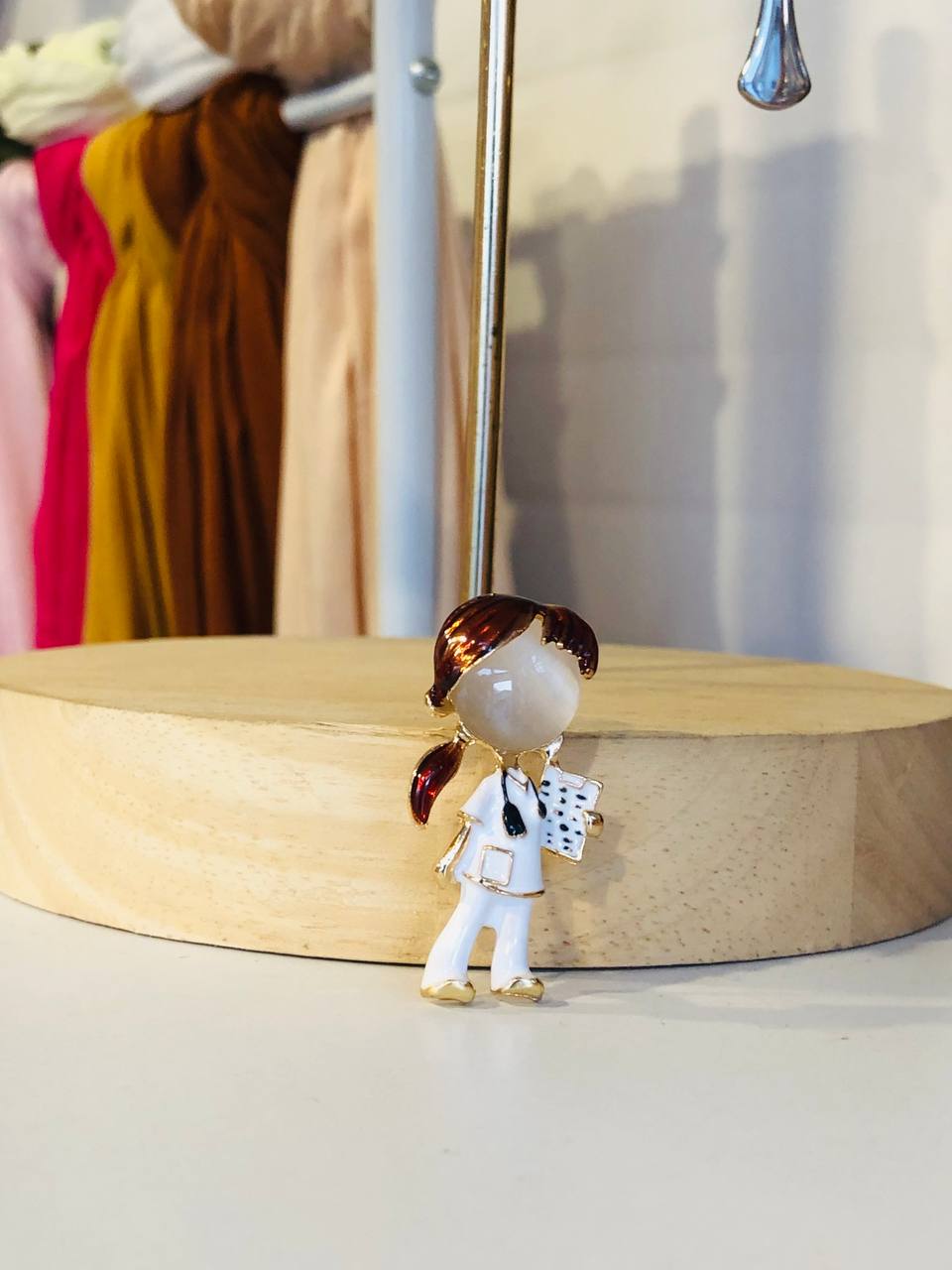 Cute Doc Brooch