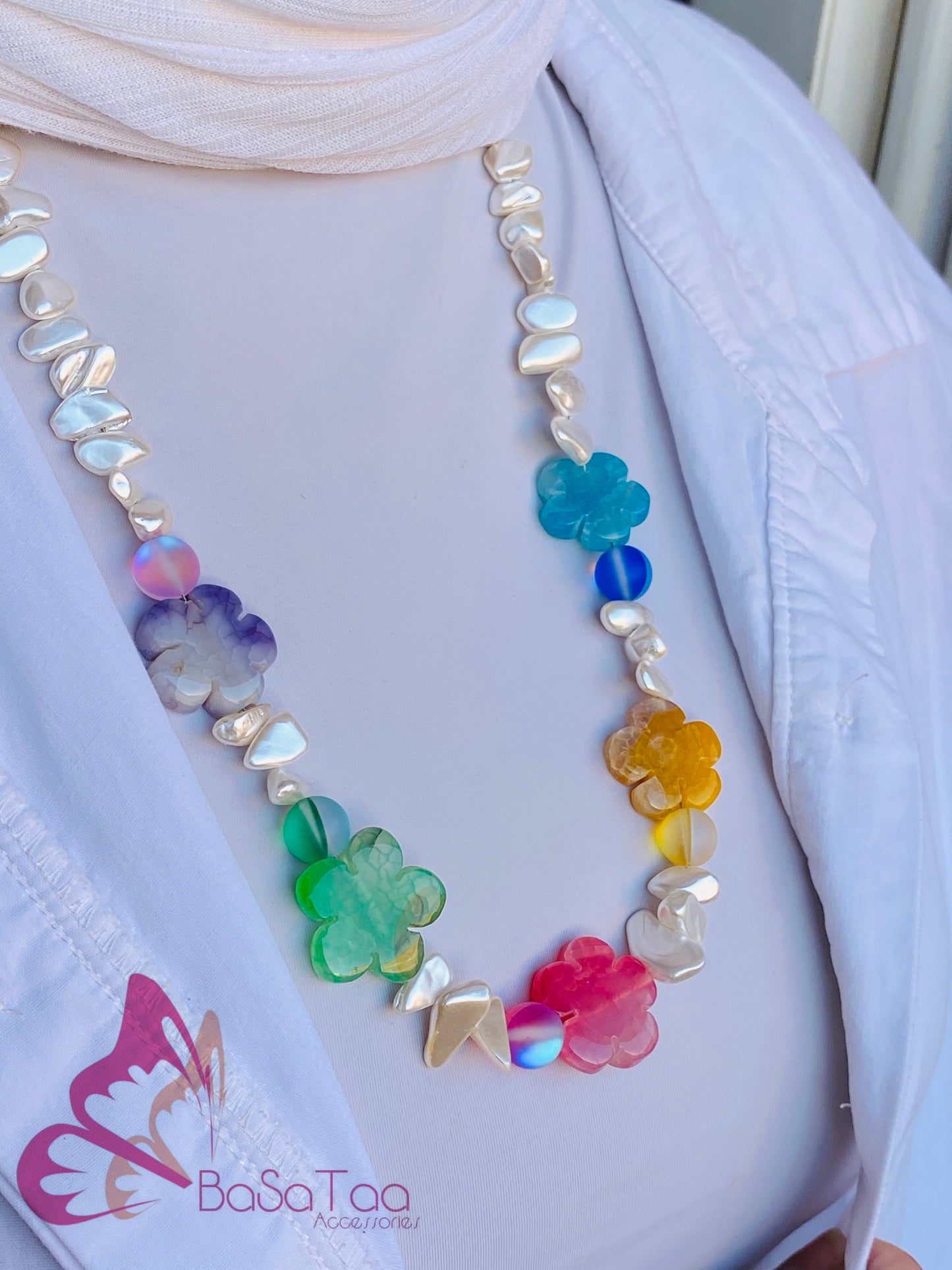 Rainbow Love Necklace