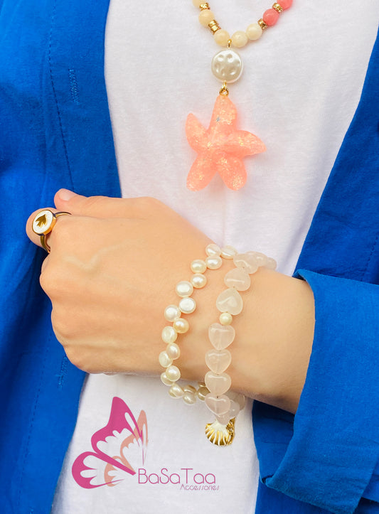 Rose Quartz Bracelet “ Right One “