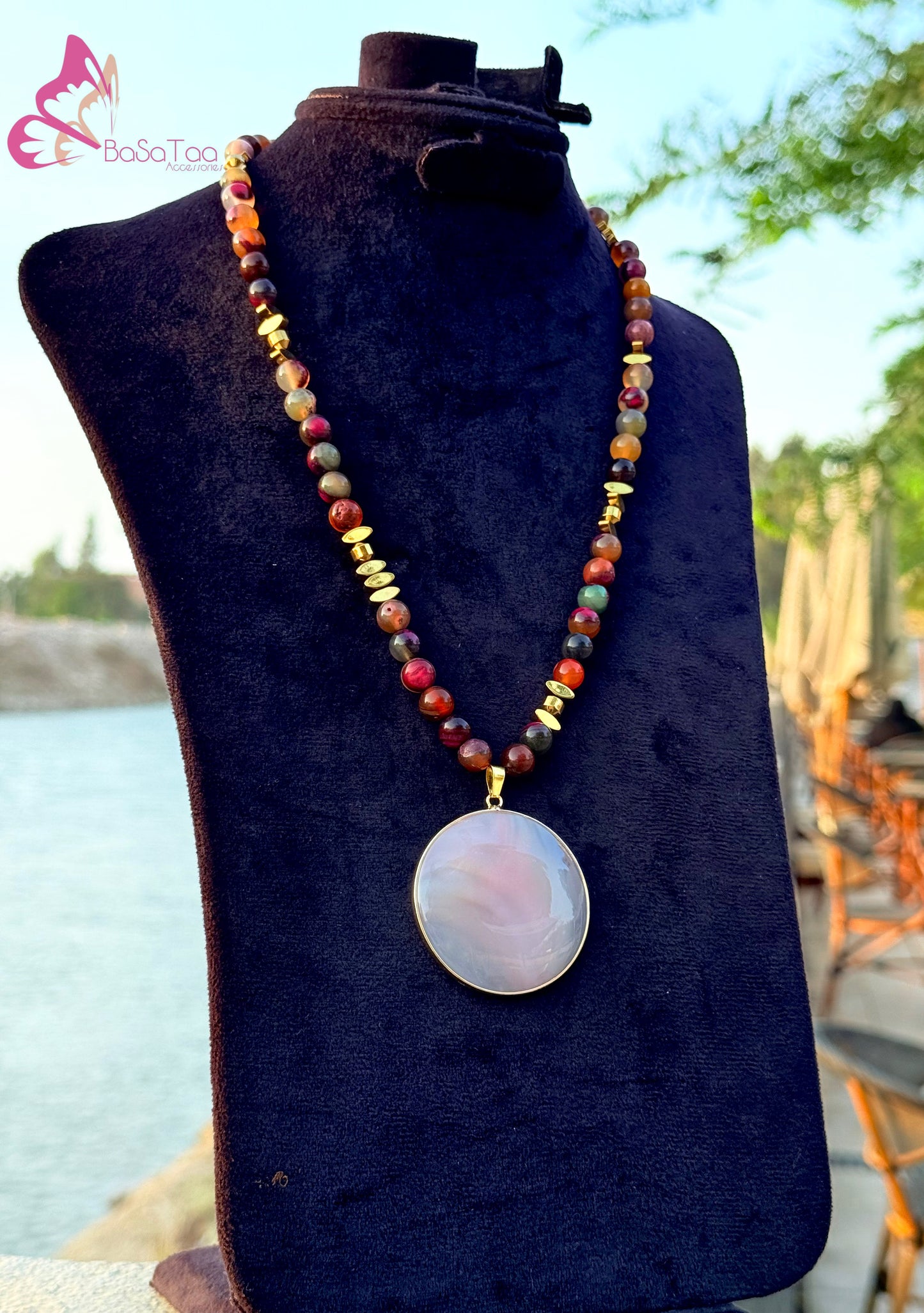 Gazelle Eye Necklace