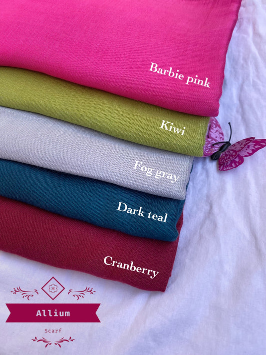 Cotton modal scarves