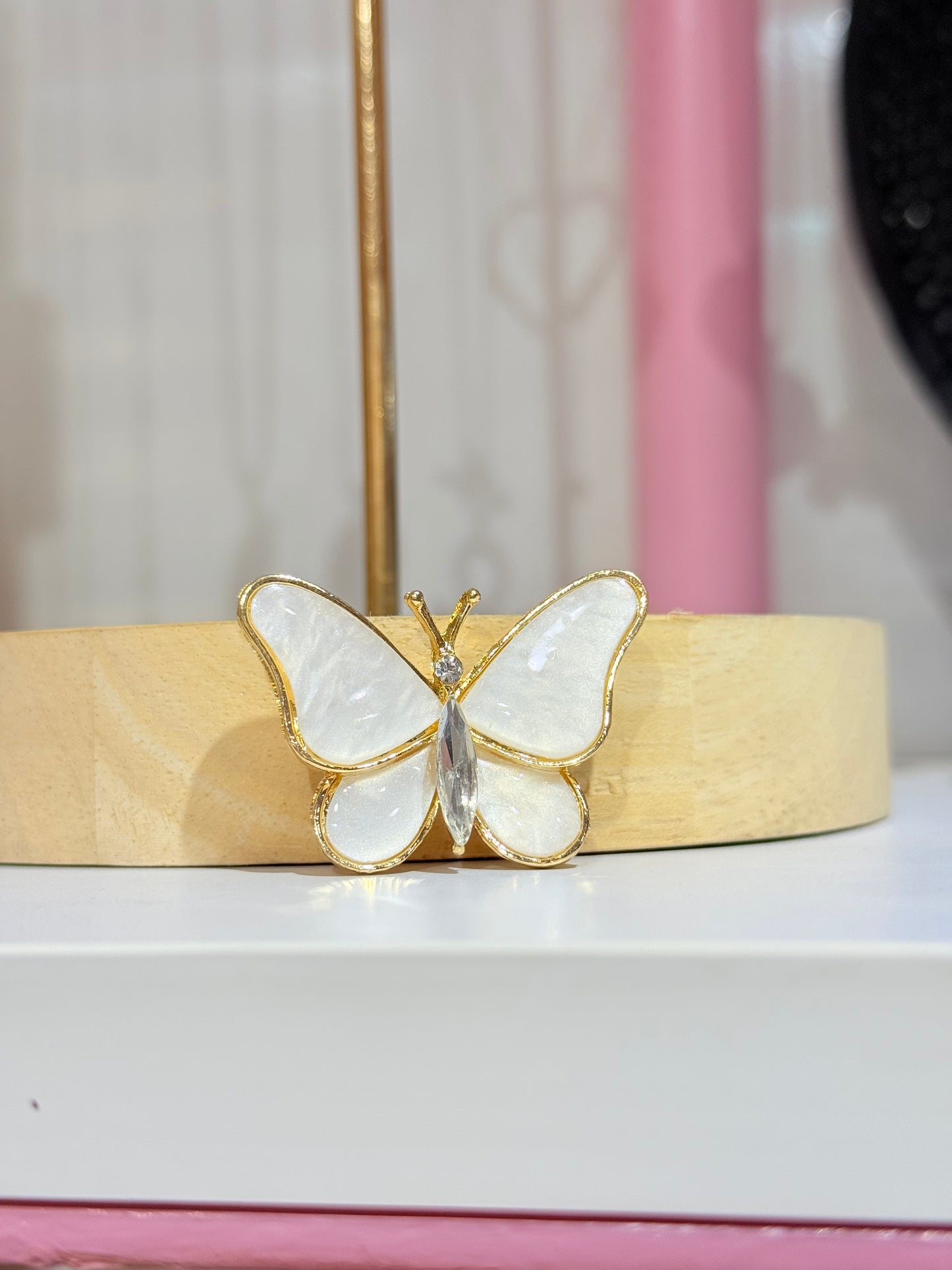 Moon Butterfly Brooch