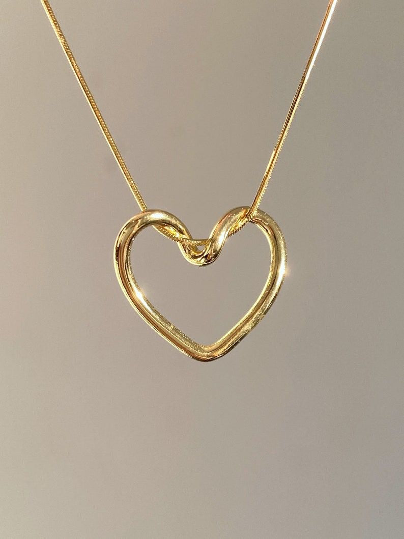 Trendy Heart Stainless Necklace
