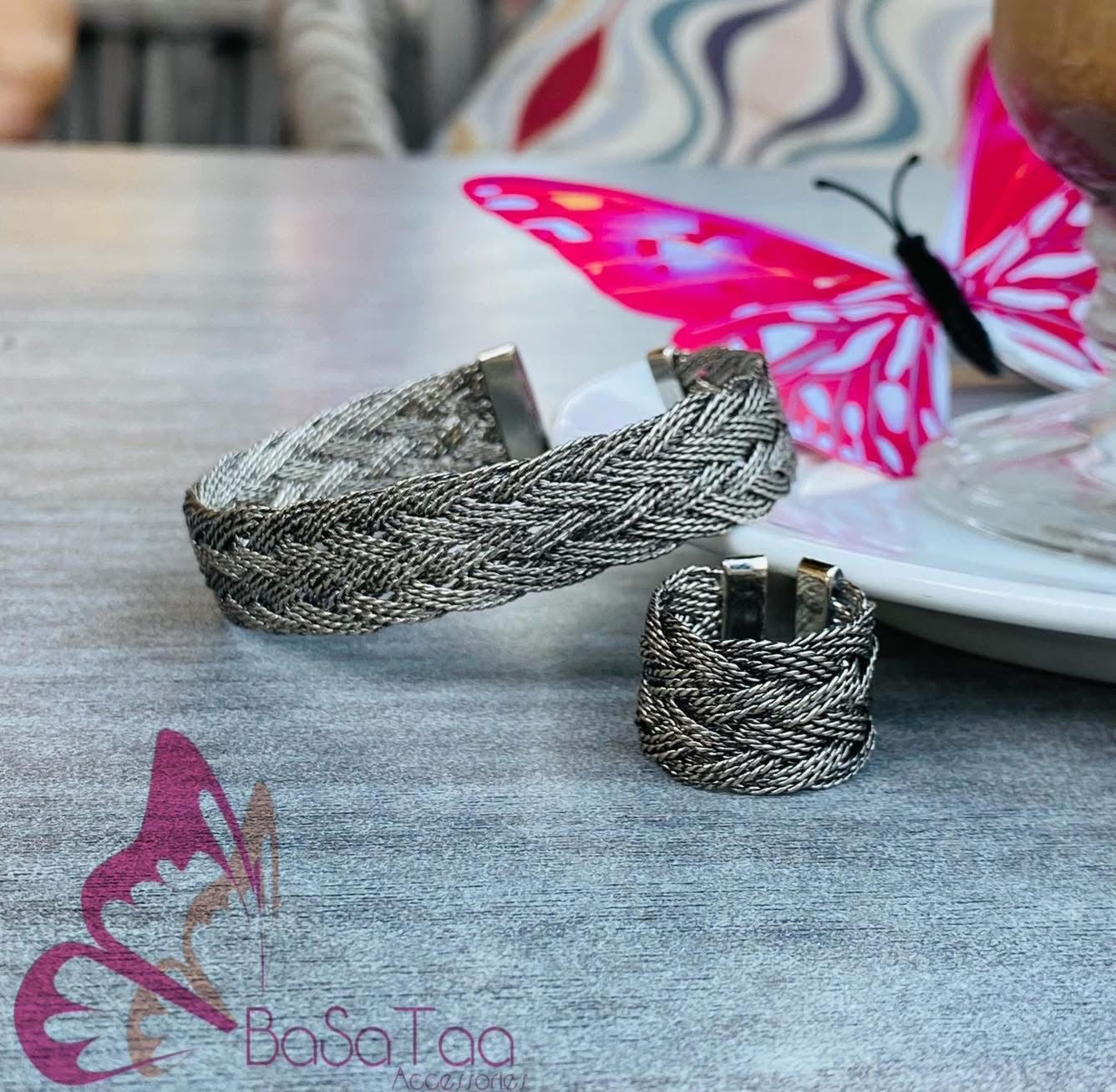 Braided Elastic CoPPer Set
