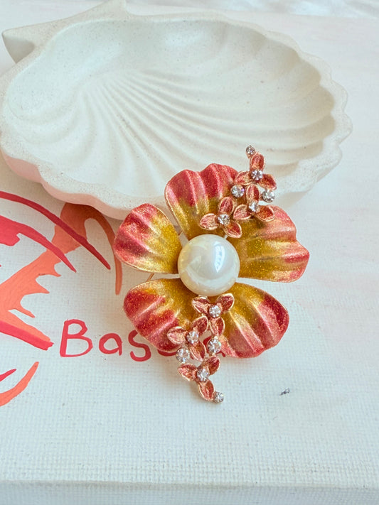 Grapefruit Shades Pin