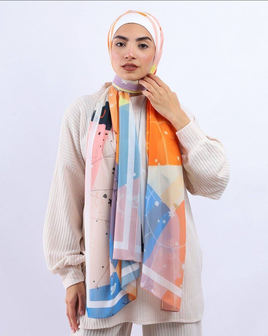 Chiffon scarf