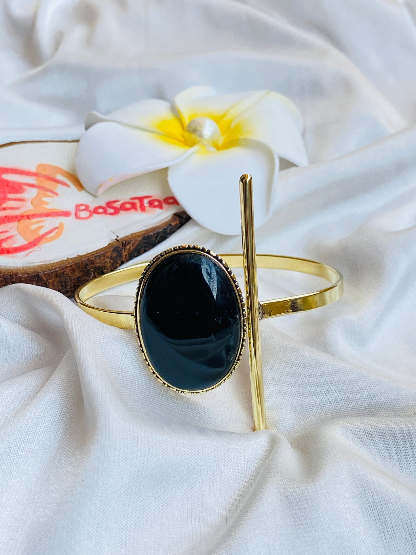 Colorful Agate Copper Bracelet