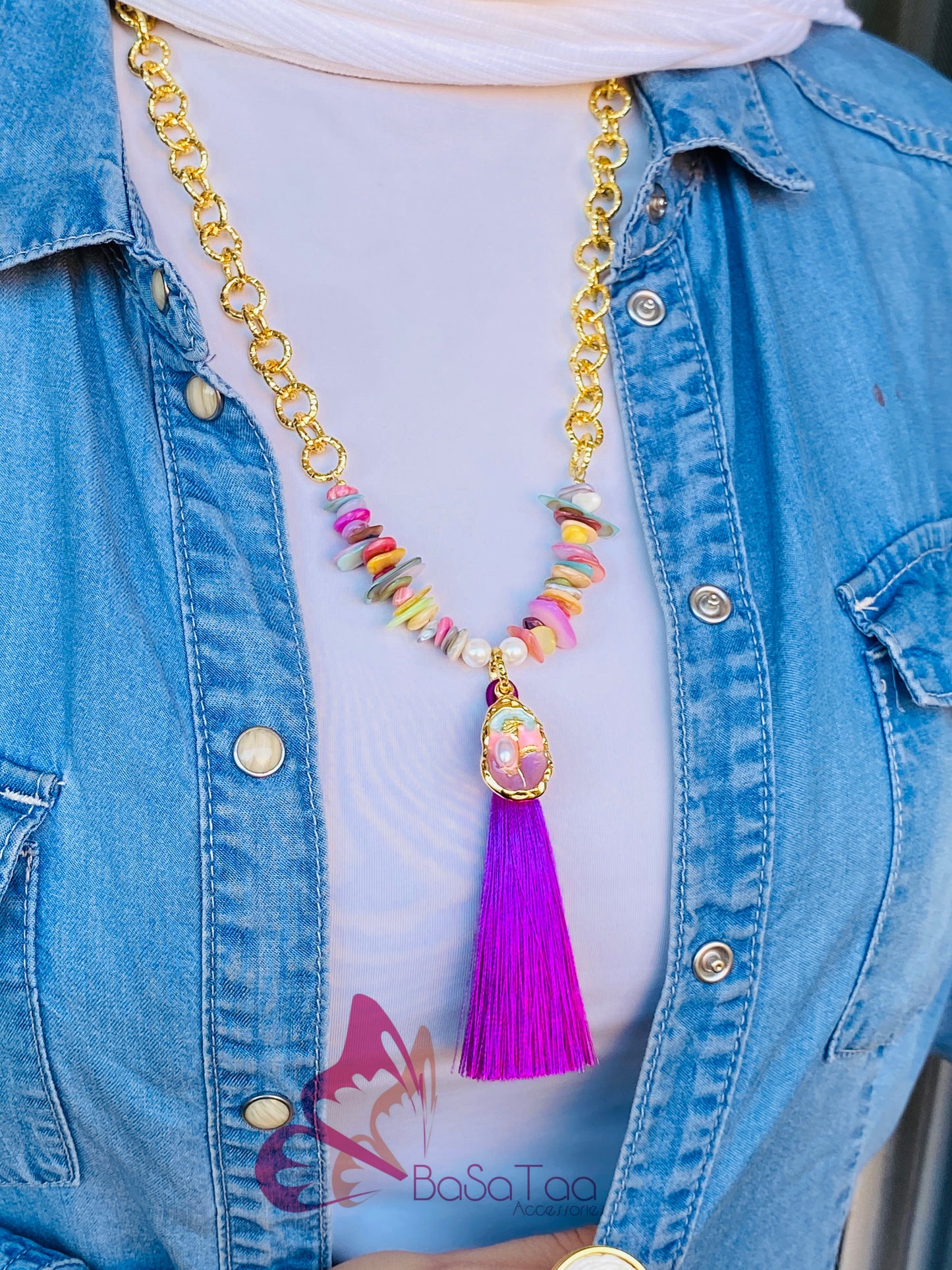 Pastel Garden Necklace