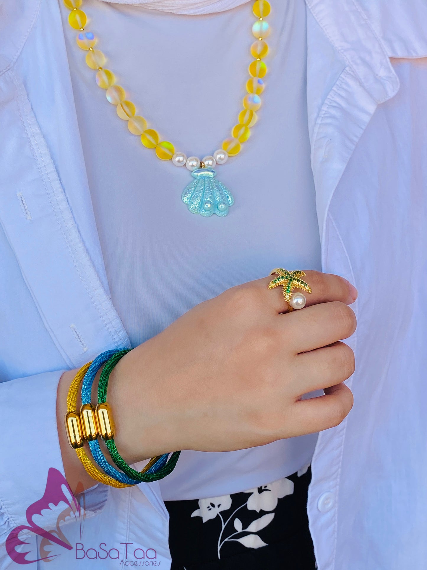 Summer Breeze Opal Necklace