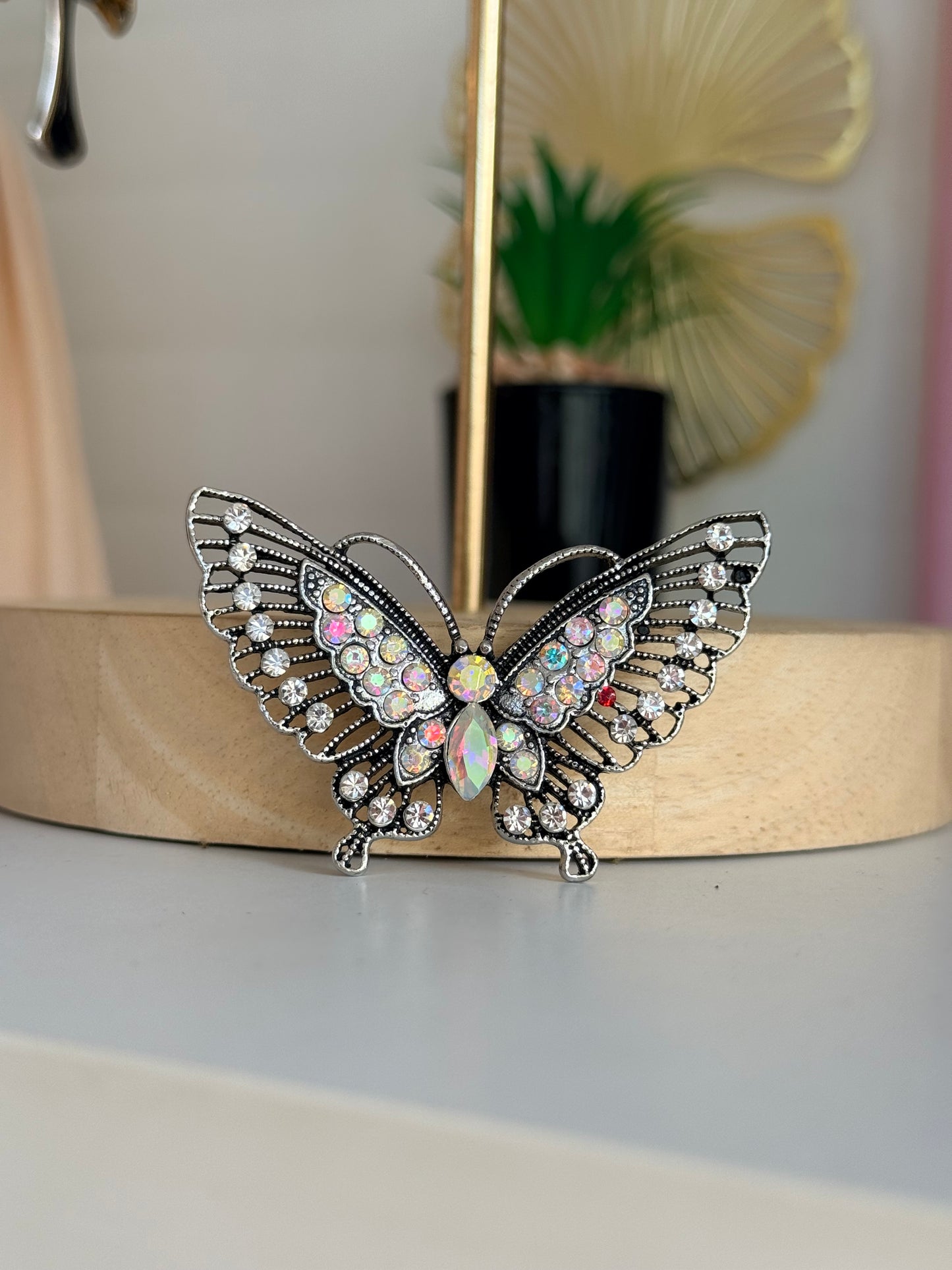 Butterfly Spark Brooch