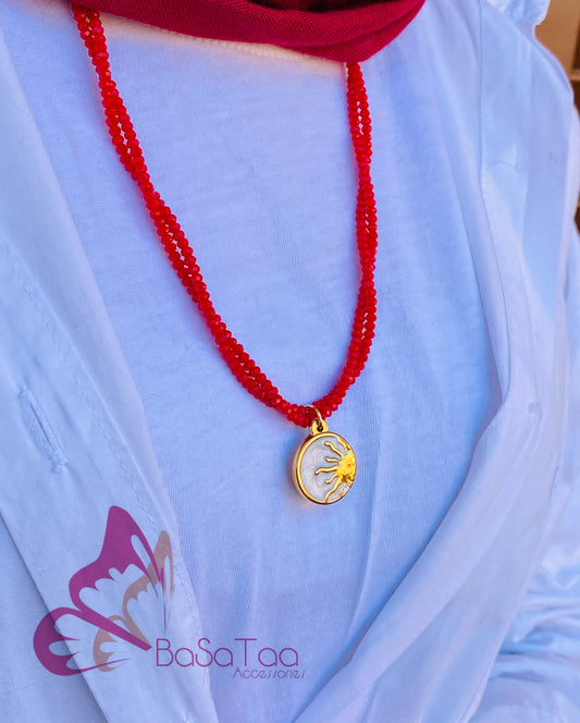 Red Shine Necklace