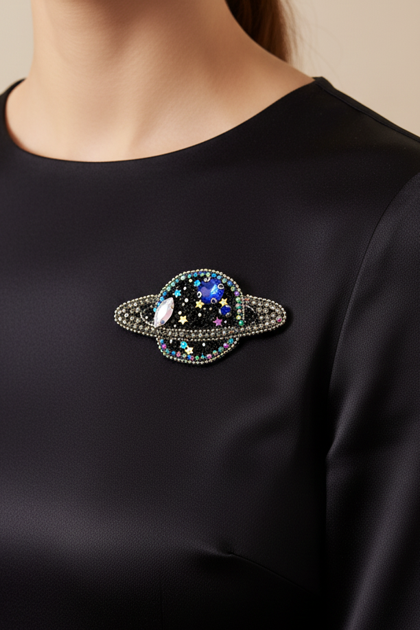 Galaxy Magnet Brooch