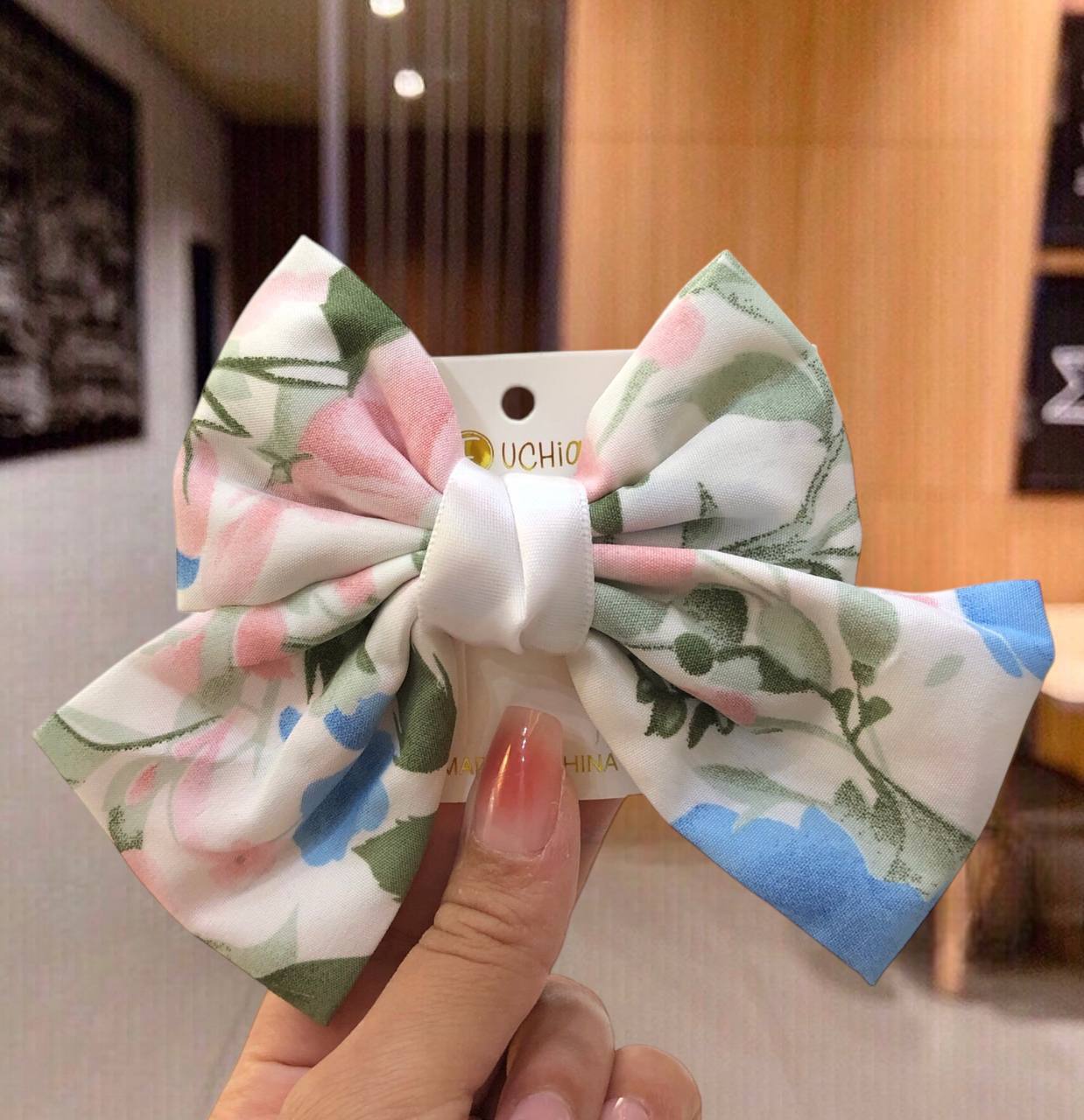 Vintage Ribbon Hair Clips
