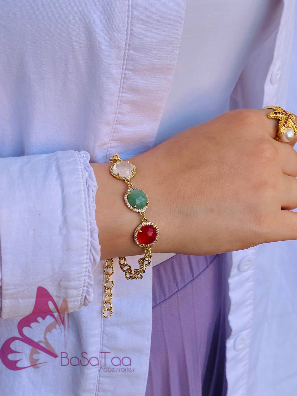 Natural Stones Unique Bracelet