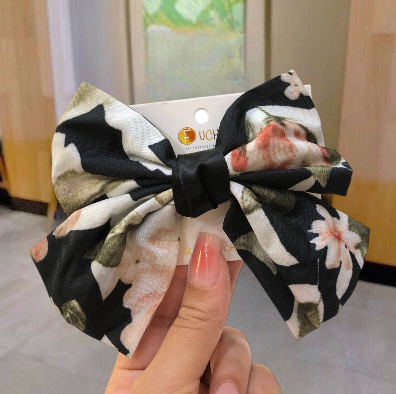 Vintage Ribbon Hair Clips