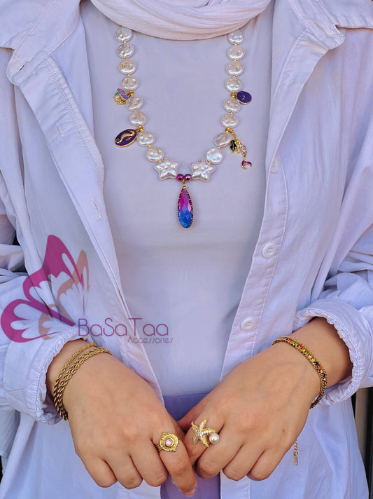 Lavender Love Necklace