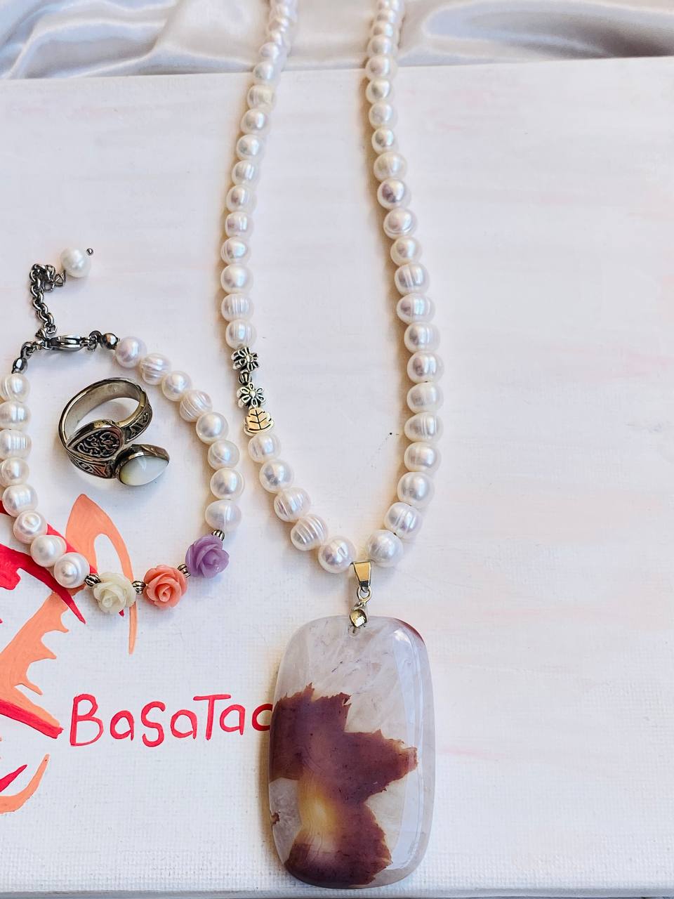 Lily Flower Necklace