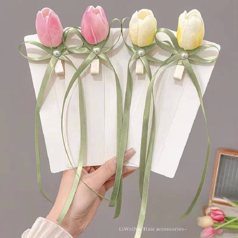 Tulip Hair Clips “ Sold By Piece “