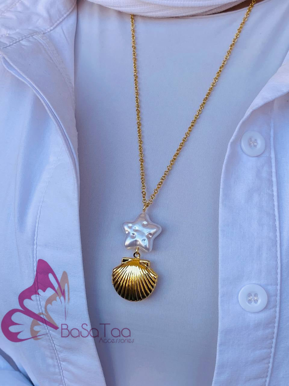 Shell Secret Necklace