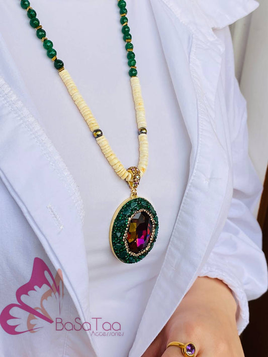 Purple Star Necklace