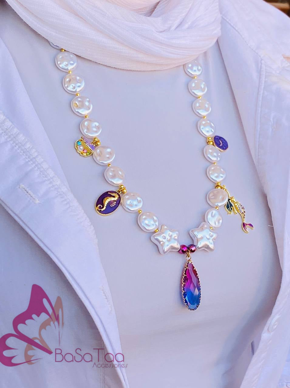 Lavender Love Necklace