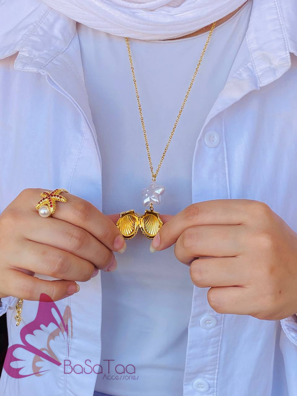 Shell Secret Necklace