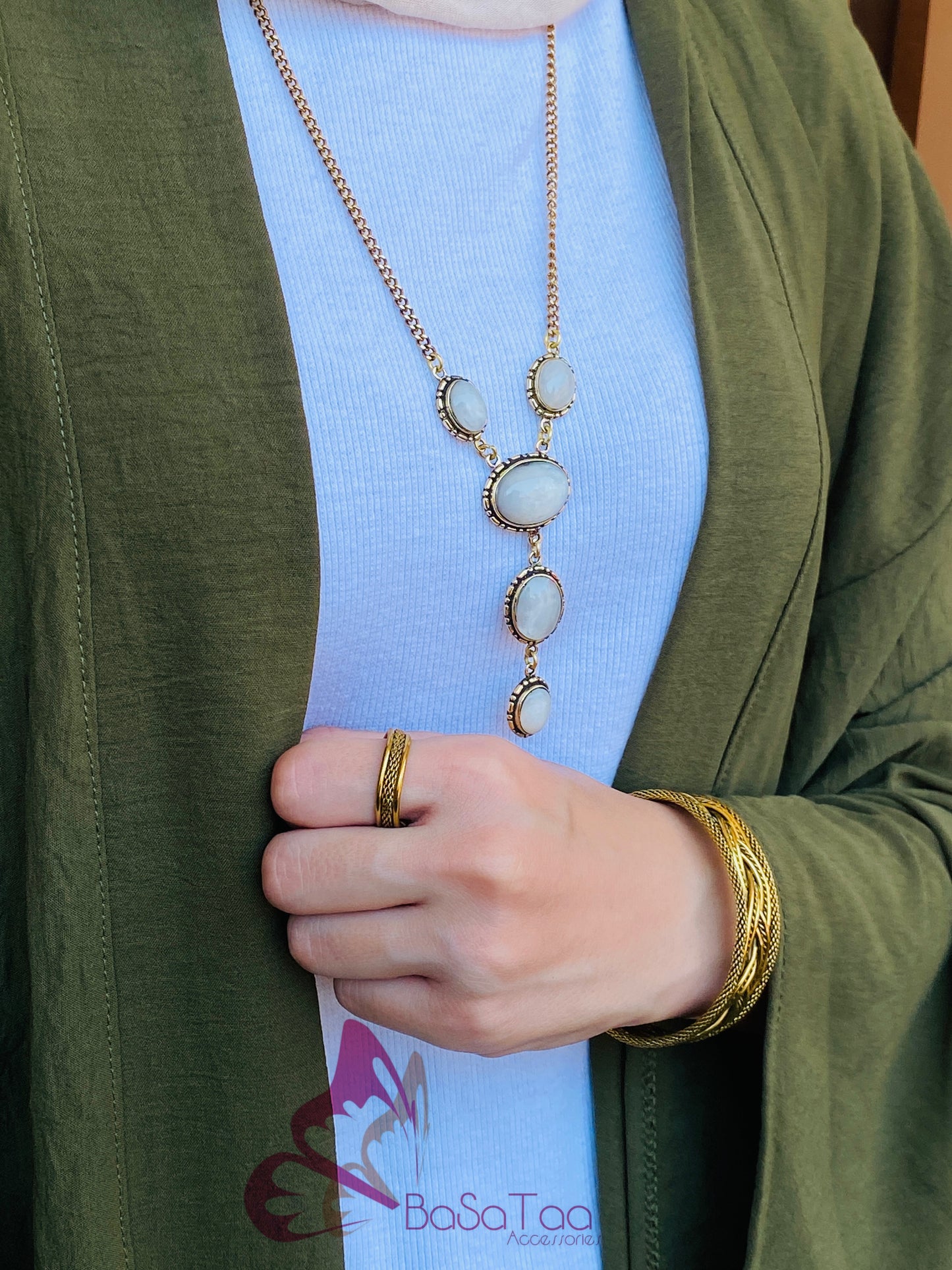 Copper & Sea Shells Necklace