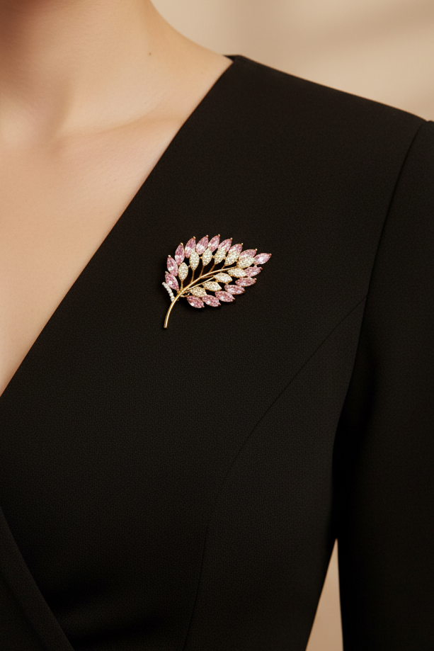 Rose Touch Brooch