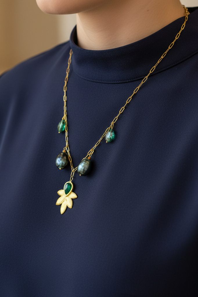 Earth Shine Necklace