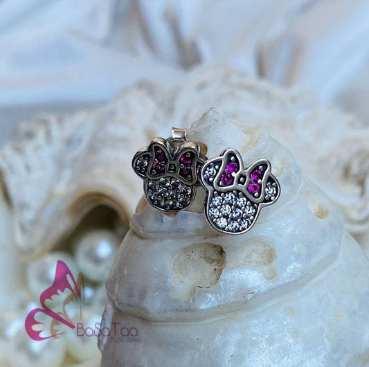 Pinkish Minnie Earrings 🩷