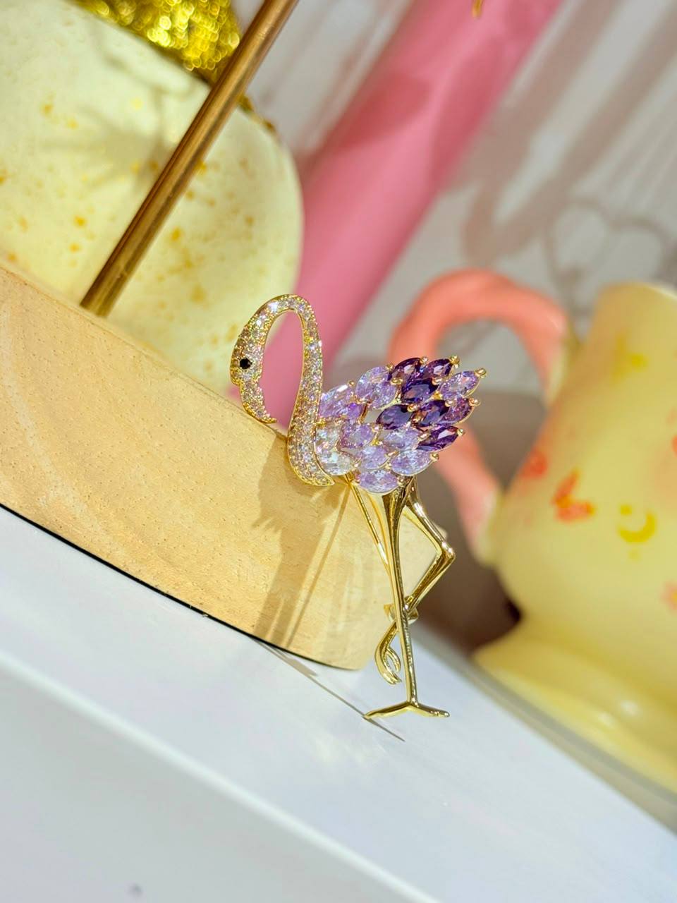 Lavender Brooch