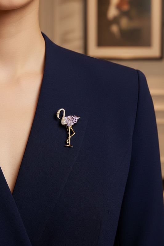 Lavender Brooch