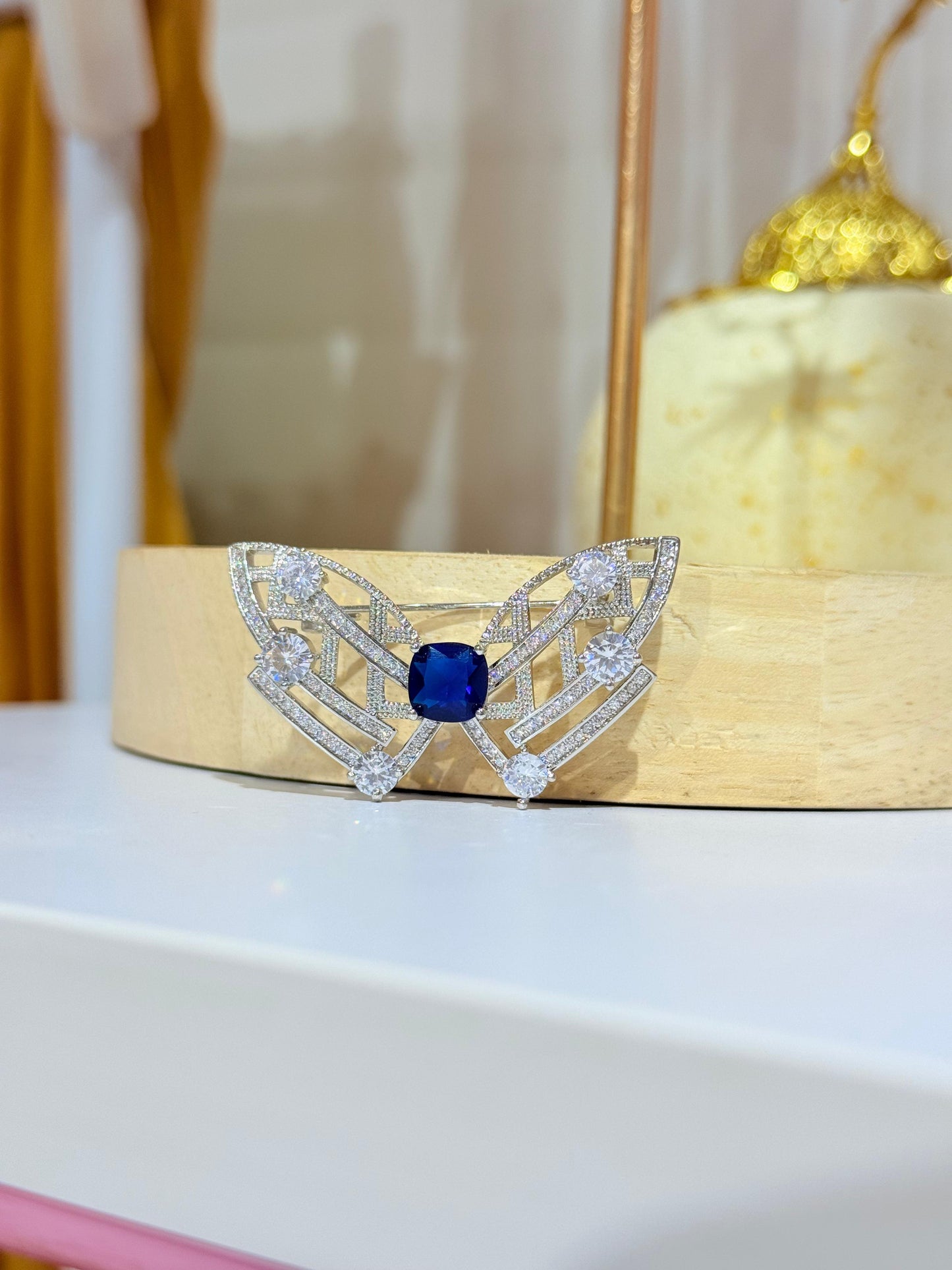Crystal Dew Brooch