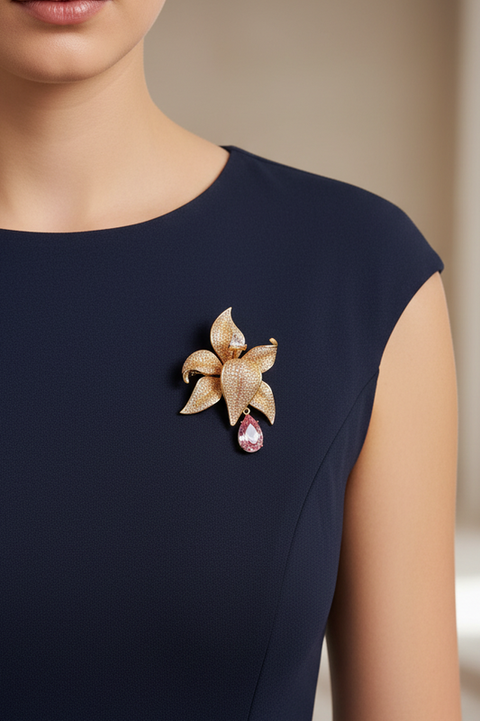 Velvet Rain Brooch