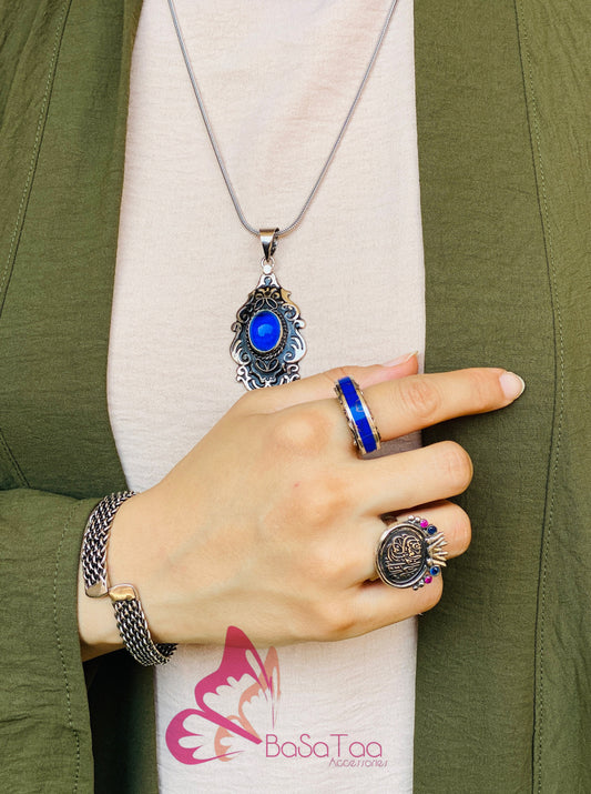 Blue Stone Necklace