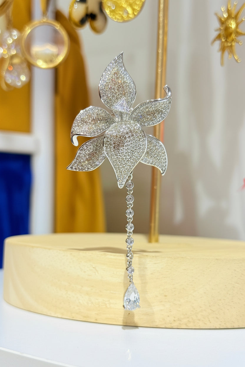 Crystal Dew Brooch