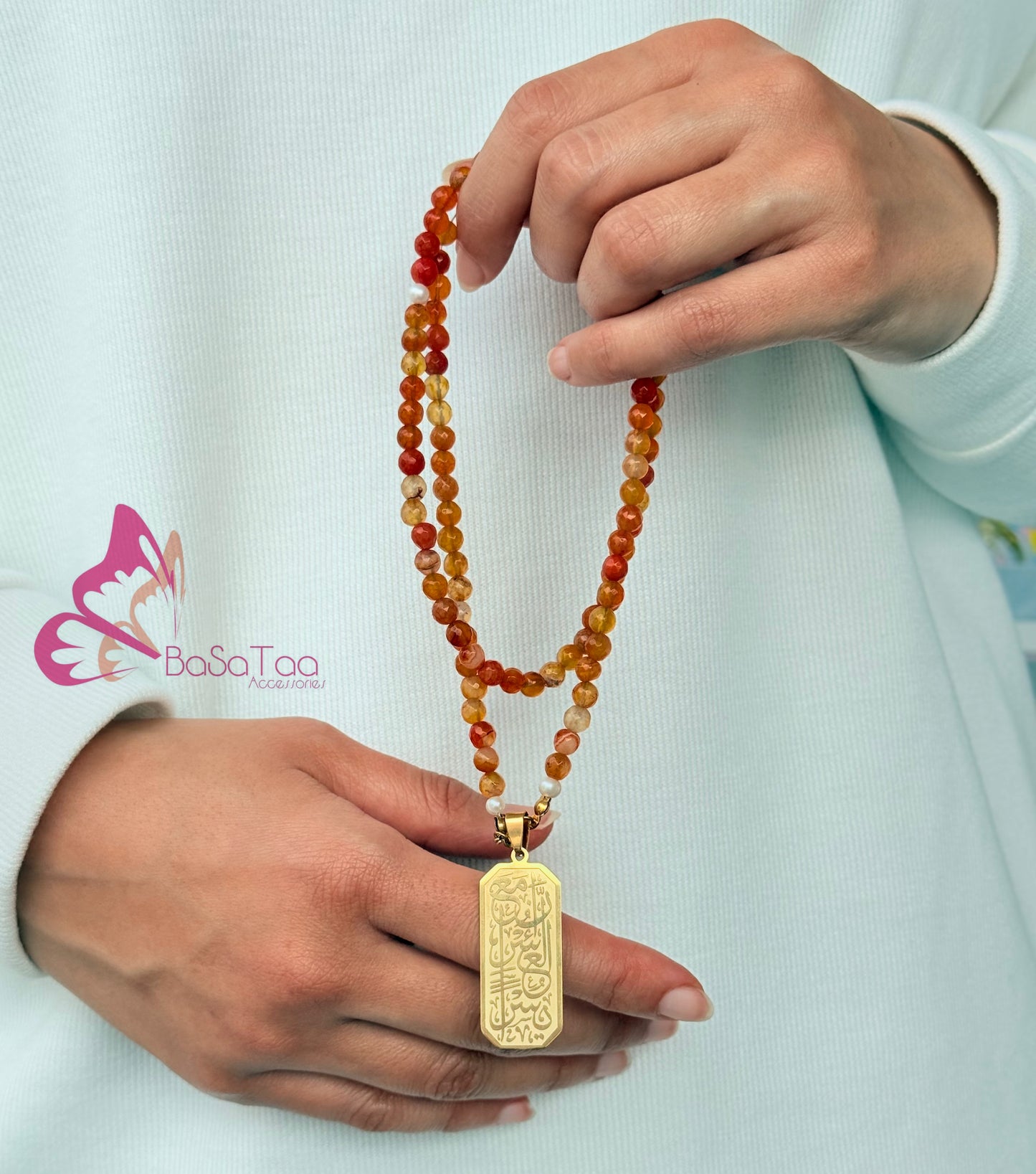 Divine Calm Sebha & Necklace