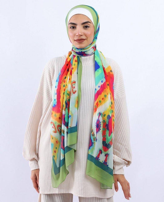 Chiffon scarf