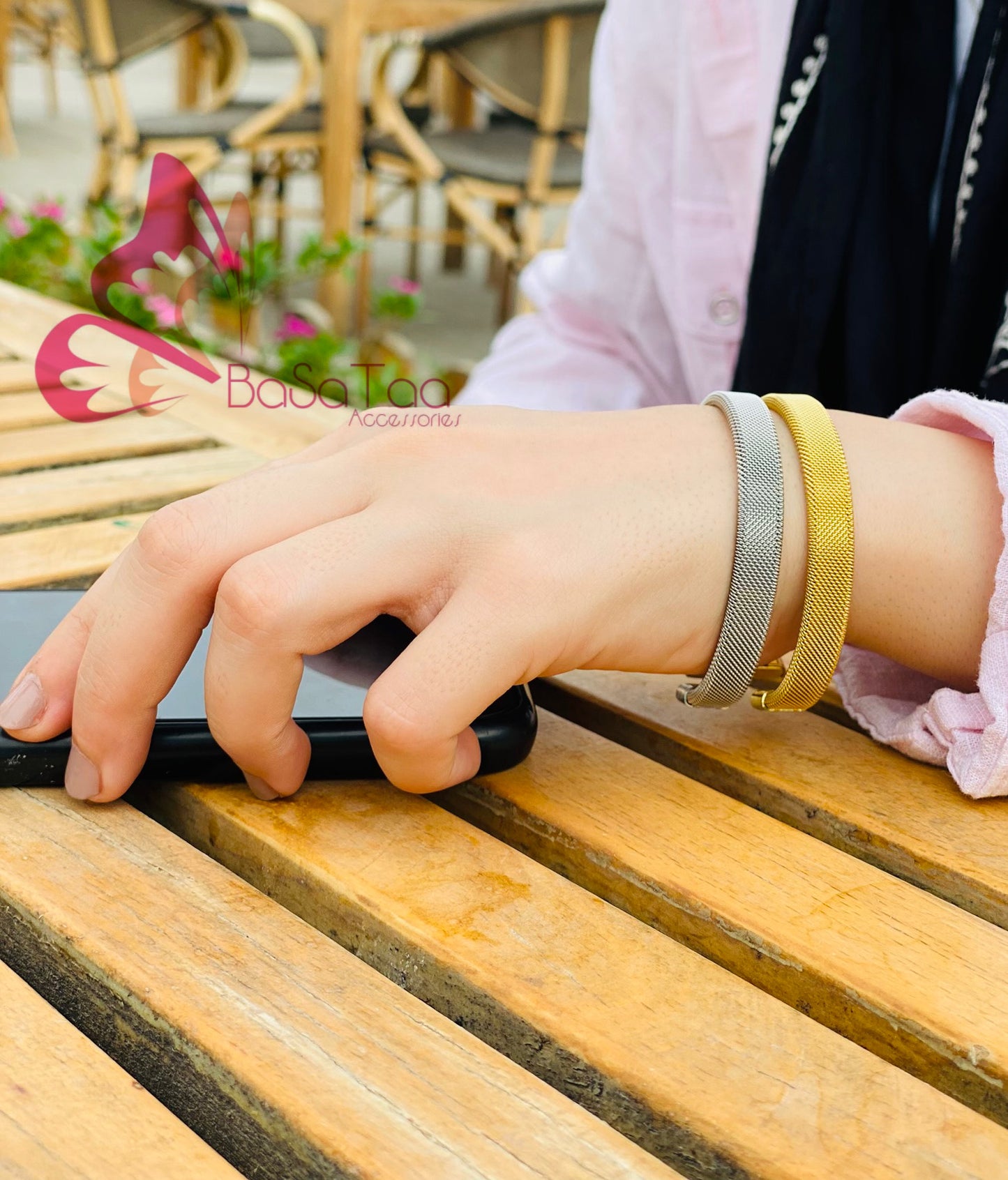 Copy Gold Stainless Bracelet