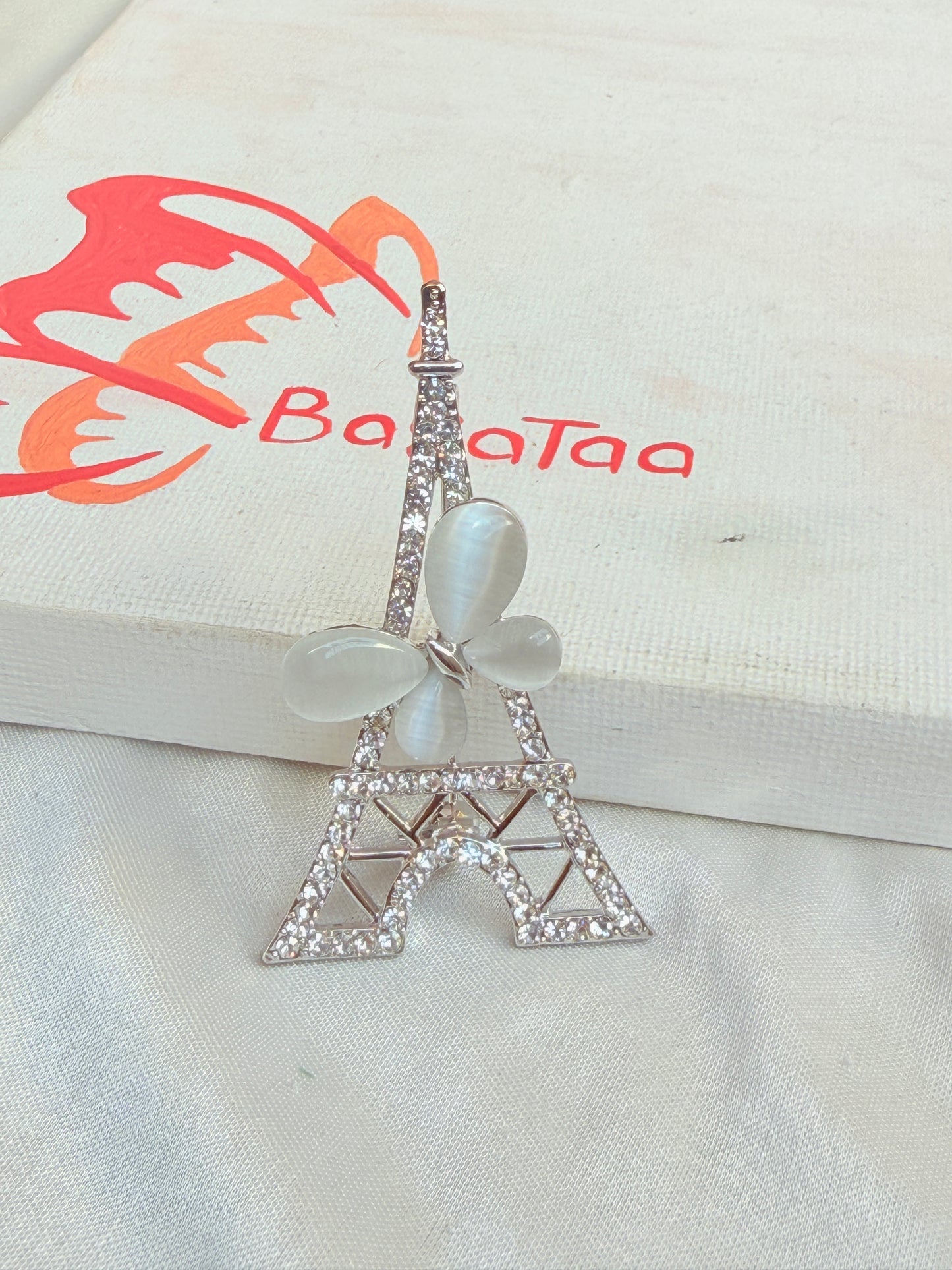 Butterfly Tower Pin