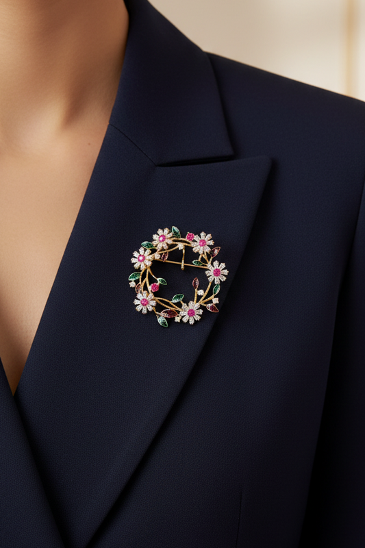 Nude Bloom Brooch