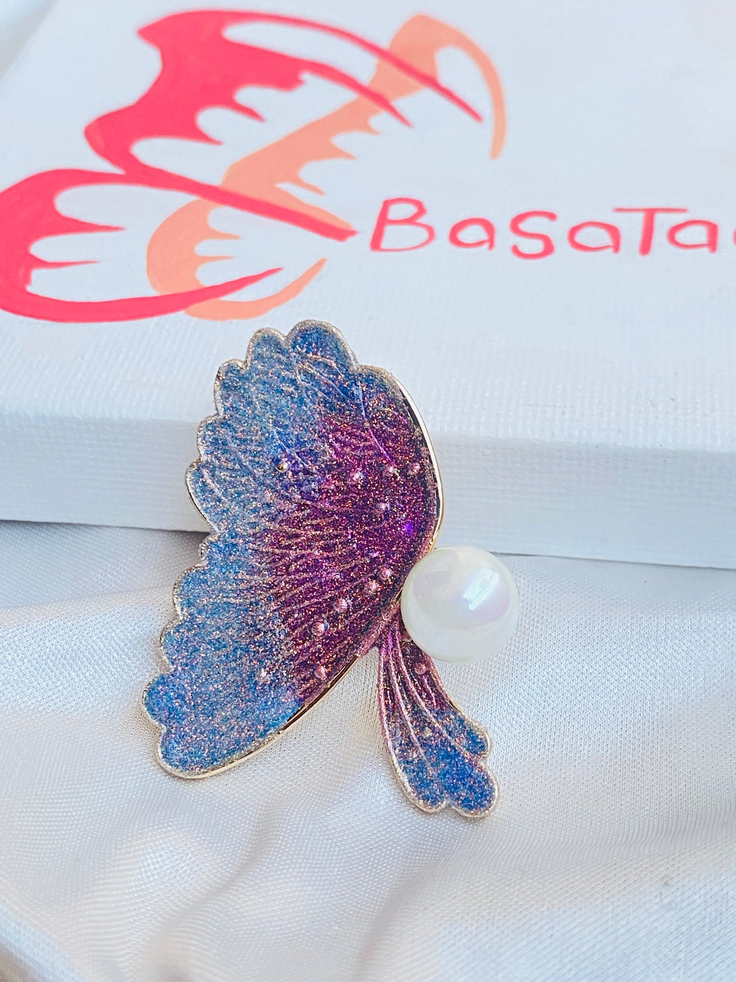 Blue Butterfly Wing’s Pin