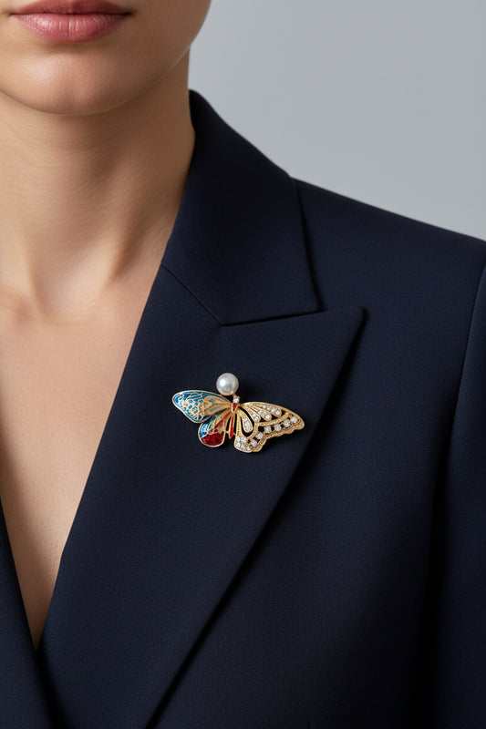 Luna Wings Brooch