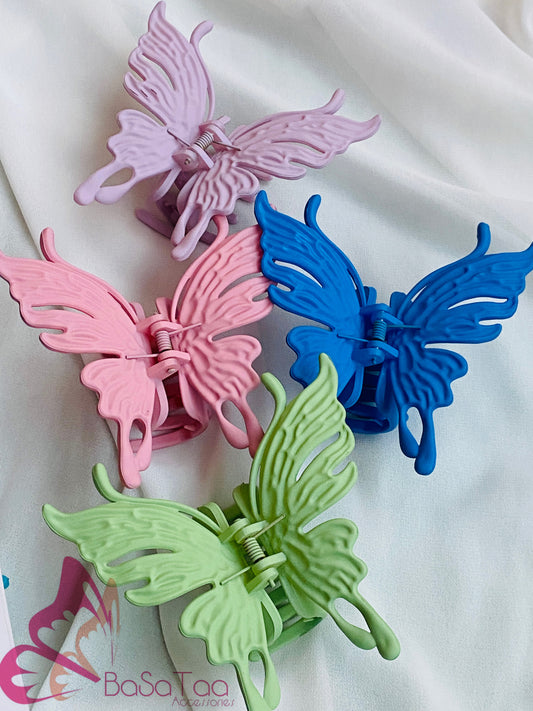 Large Butterfly Clips